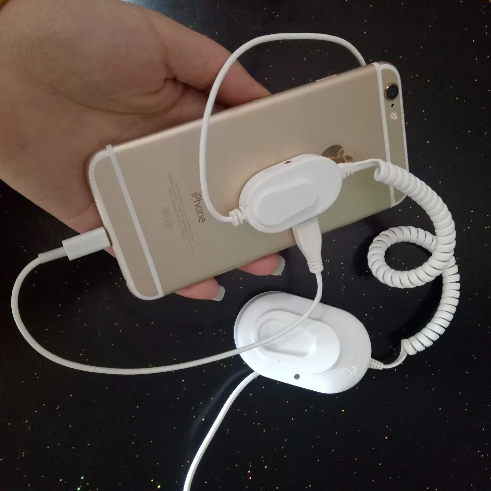 5 xMobile дисплей безопасности мобильного телефона стенд настенный держатель сигнализации телефон Противоугонная база для розничной торговли apple и andriod магазин