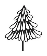 

Christmas tree metal cutting dies DIY ETCHED DIES Stencil Decorative Scrapbooking Craft Card stencils template