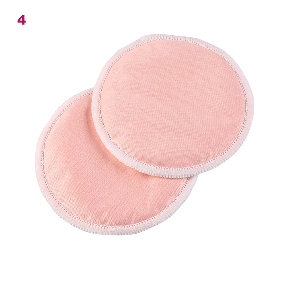 New 10Pcs Mom Bamboo Breast Nursing Pad Waterproof Washable Feeding Reusable 3 Layers Thick Pads VN 68