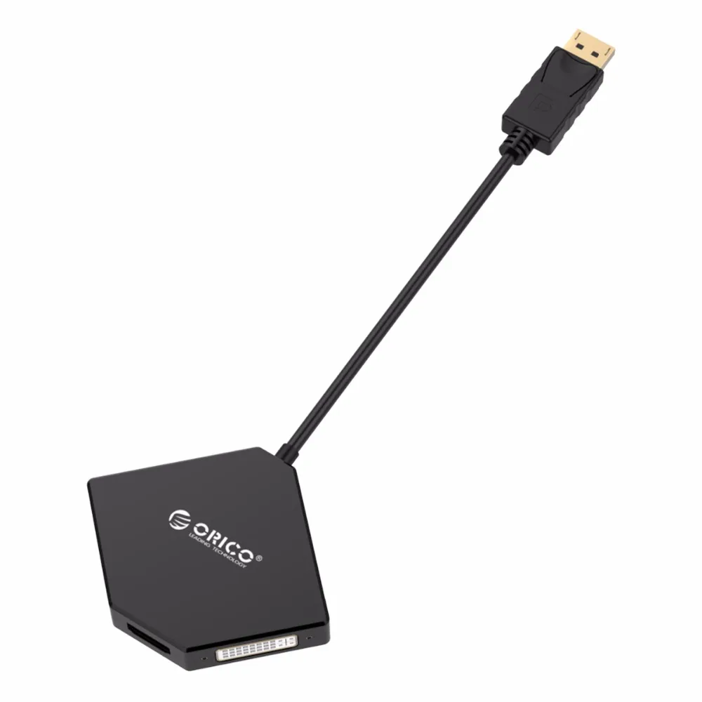 ORICO DP к HDMI DVI VGA адаптер кабелю Thunderbolt порт дисплея для Apple MacBook Air Pro IMac Mac(DPT HDV3)|dp to