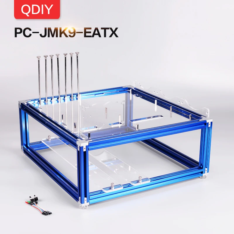 Чехол для компьютера QDIY новый большой открытый летний алюминиевый блок с водяным