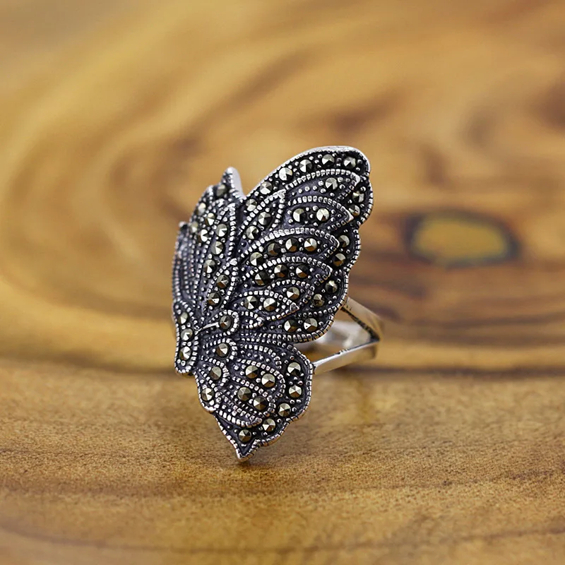 Boho женское маленькое кольцо-бабочка, новое модное розовое золото, кольцо с изо