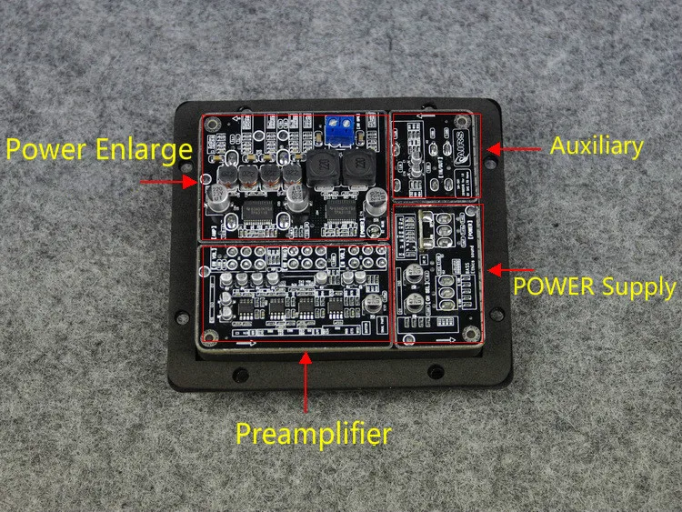 headphone amplifiers GHXAMP 2.1 Subwoofer Speaker Amplifier Board TPA3118 Audio 30W*2 +60W Sub AMP With Independent 2.0 Output voice amplifier