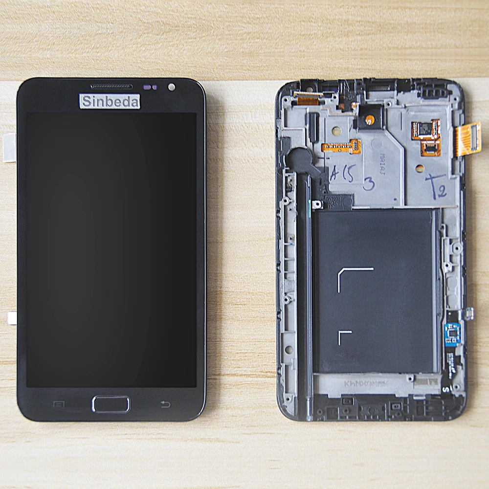 ЖК дисплей Sinbeda Super AMOLED для SAMSUNG GALAXY Note i9220 N7000 сенсорный экран с дигитайзером в