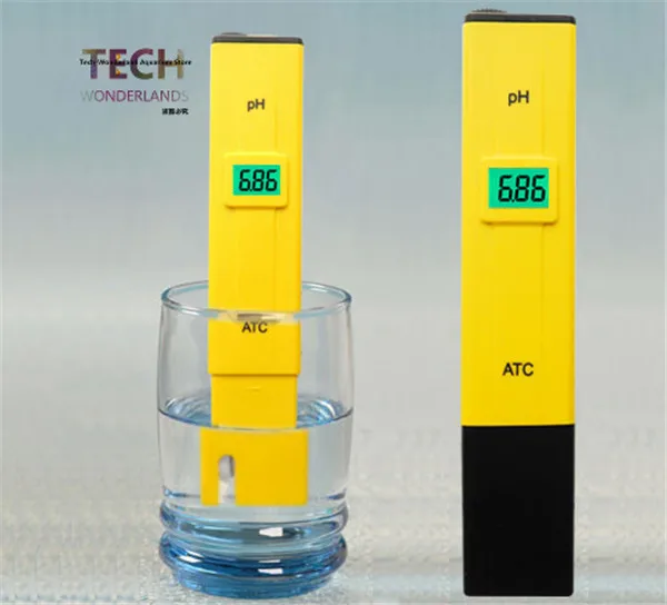 Digital display PH Meter tester 0 14 pH pocket pen for aquarium water