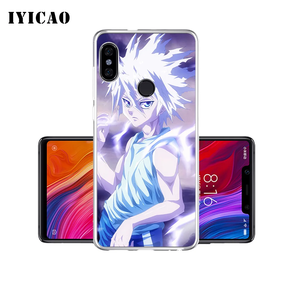 Чехол для телефона IYICAO Killua Zoldyck hunter x мягкий силиконовый чехол Xiaomi Mi 9 8 SE 6 A1 A2 Lite F1