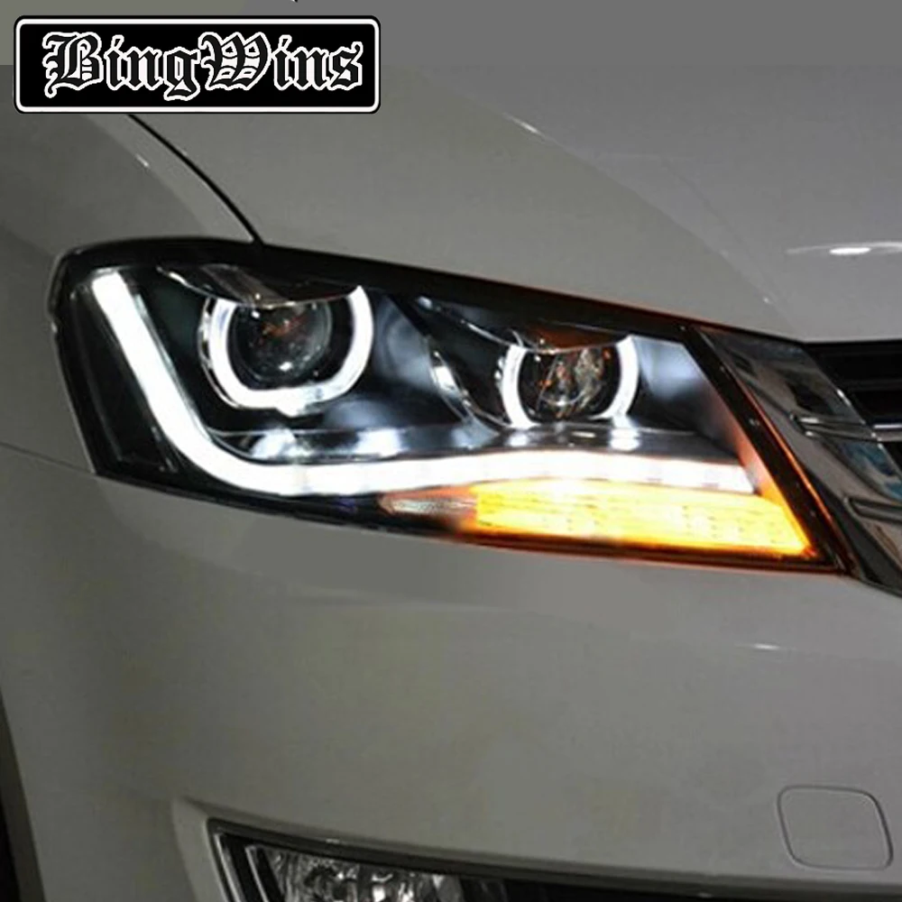 Car styling for VW Volkswagen Passat B7 Headlight 2012 2016 Headlights