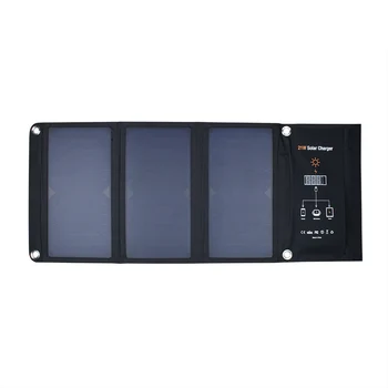

Folding solar charger 21W2A Cell Phone DC Solar Charging Panel Solar Cell Phone Power Panels
