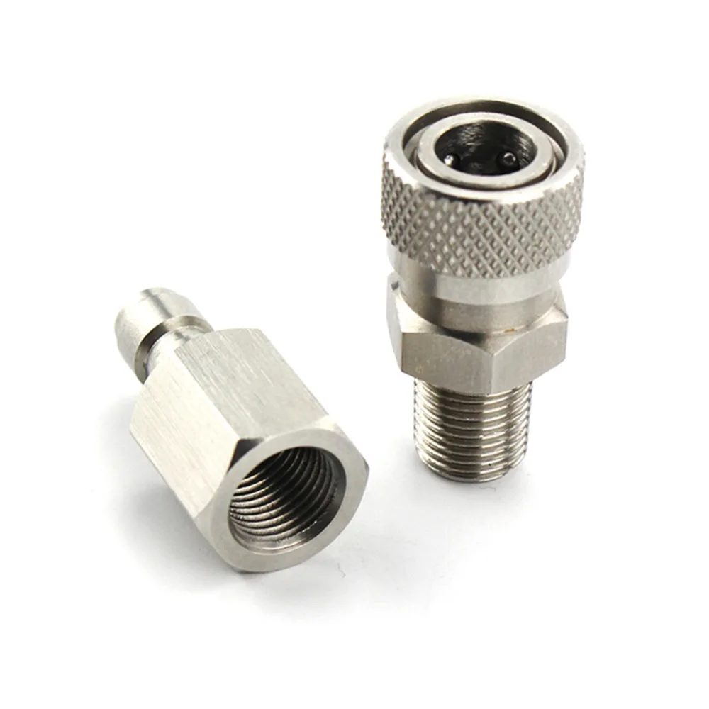 PCP ВВС Пейнтбол 1/8NPT соединителей Нержавеющая сталь гнездовой разъем соединения