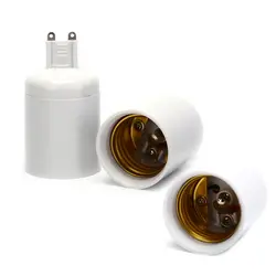 1 шт. G9 к E27 гнездо основание для галогенные CFL лампочки адаптер конвертер держатель преобразования розетка лампочки база