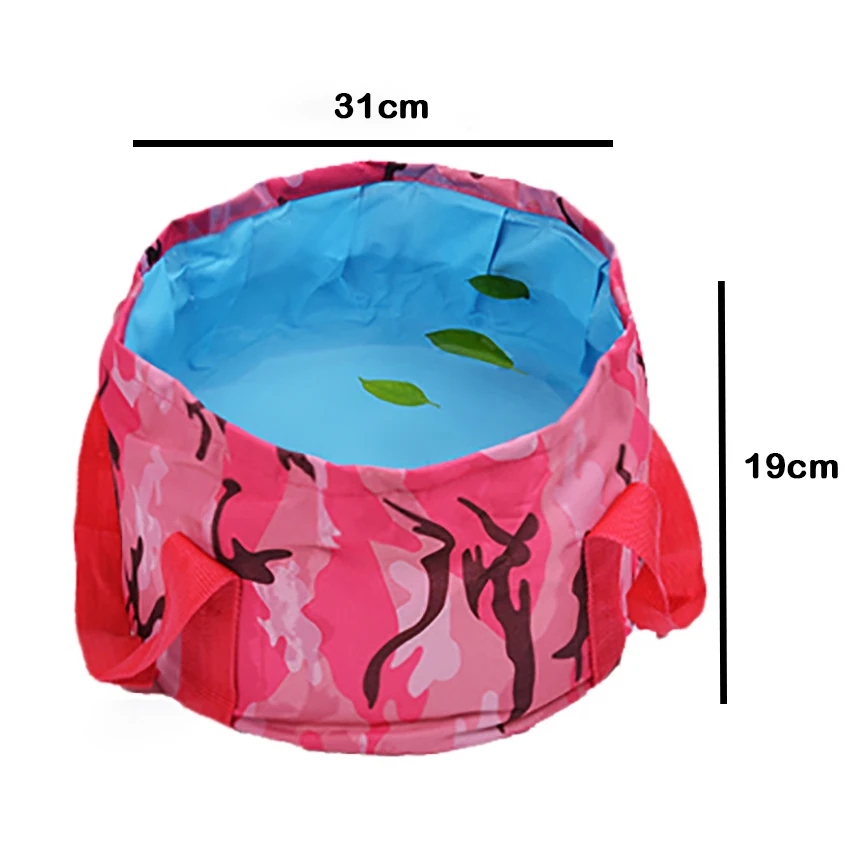 Портативный 15L складной кемпинг умывальник бассейна ведро чаша раковина стиральная сумка ведро воды для наружной Путешествия