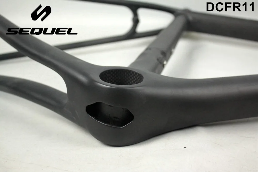 Excellent carbon bike JERF011 road bike Super light carbon frame T1000-60T race bike frame pf30 Black matte / glossy 5