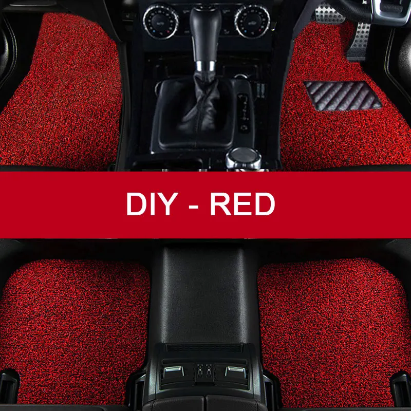 LUNDA DIY fit car floor mats for Chevrolet Cruze Malibu Sonic Trax Sail