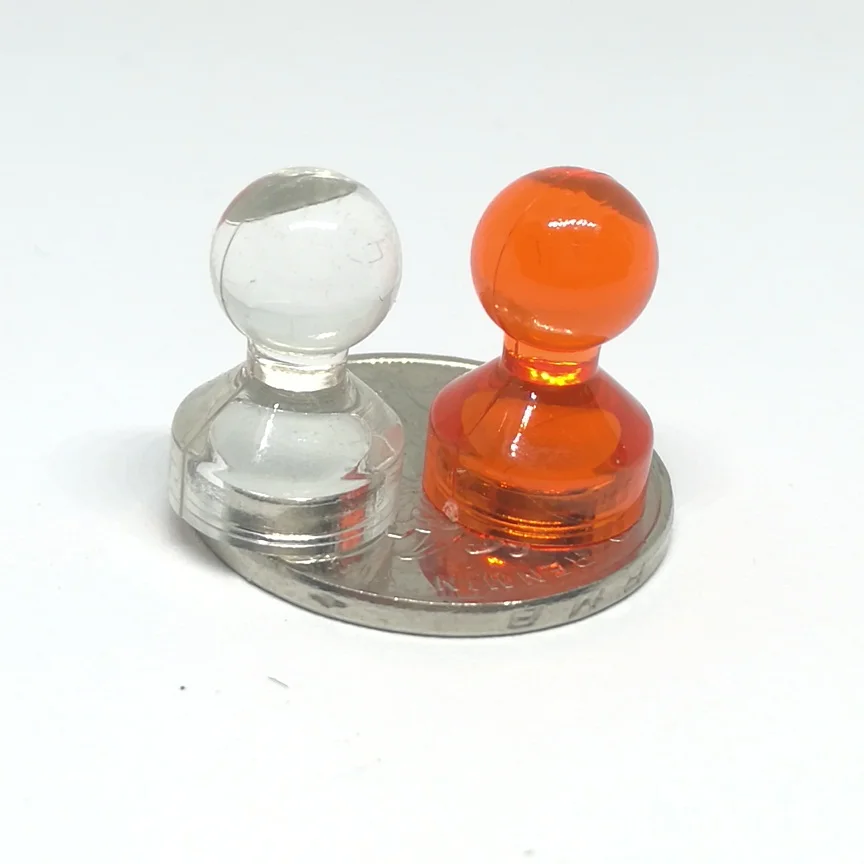 

2 pcs/lot MINI Magnetic Thumbtack Magnetic Drawing Pin 11MM*17MM 11*17 MM