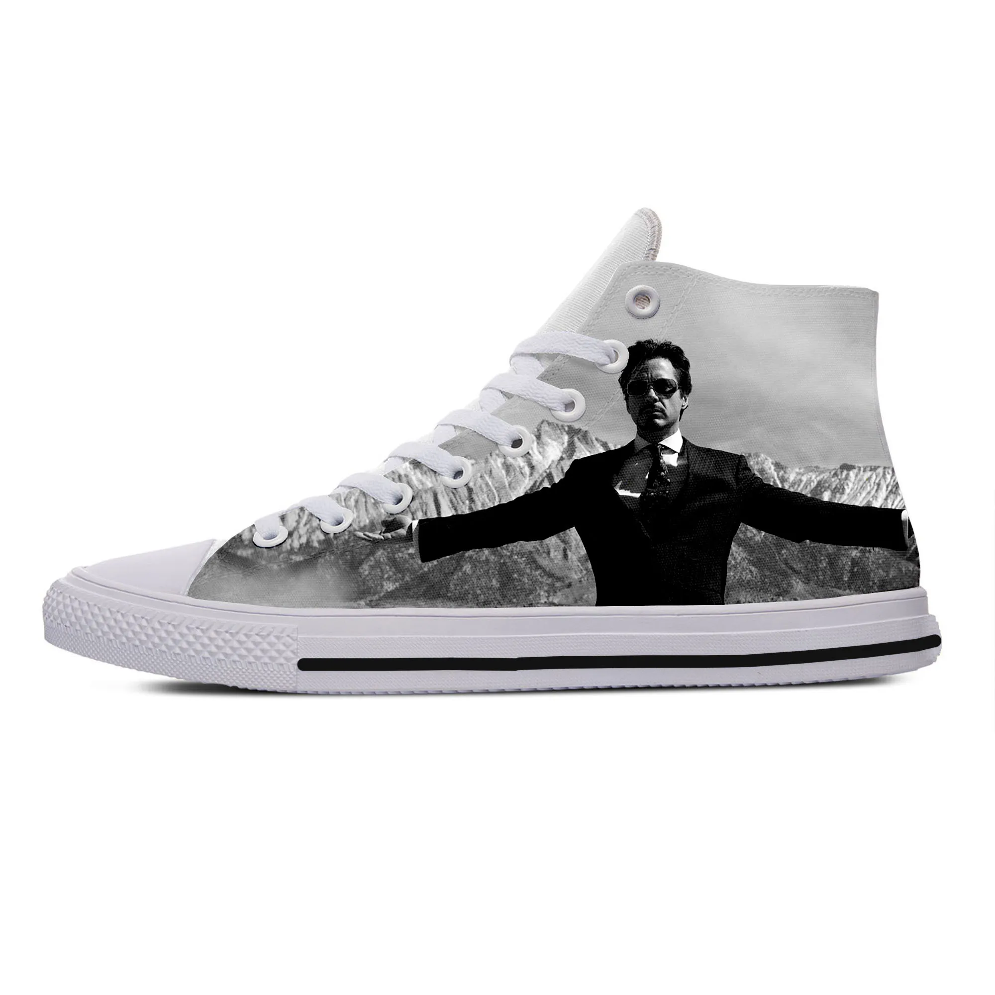 

2019 hot fashion 3D Robert Downey Jr High Sneakers for men/women high quality 3D printing handiness casual shoes