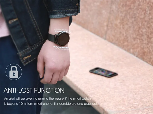 Bluetooth Montre Smart Watch 1.22 pouce IPS HD Support Daffichage Surveillance de la Fréquence Cardiaque Message Push pour IOS Android Bluetooth Montre Smart Watch 1.22 pouce IPS HD Support Daffichage Surveillance de la Fréquence Cardiaque Message Push pour IOS Android
