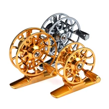 Диаметр 60 мм HI45R/HI55R Рыболовная катушка экспортируется в Японию Глод/Серебро Fly катушка нахлыстом колеса