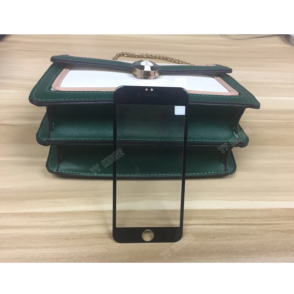 Защитная пленка из закаленного стекла с изогнутыми краями для экрана 3D iPhone 7 6S 8 на