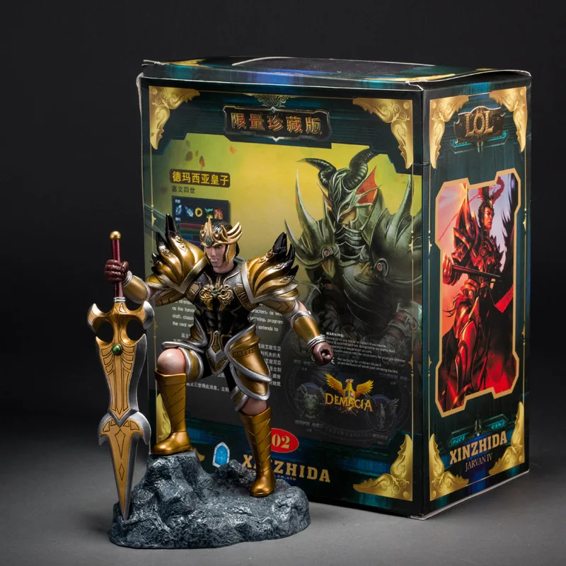 2016 NEW Game Jarvan IV PVC Figure with Box 8" Collectible Model Toy