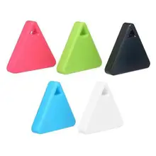 Multiple colors Pet Smart Mini GPS Tracker Pet Locator Anti-lost Bluetooth Tracker Triangular Tracker