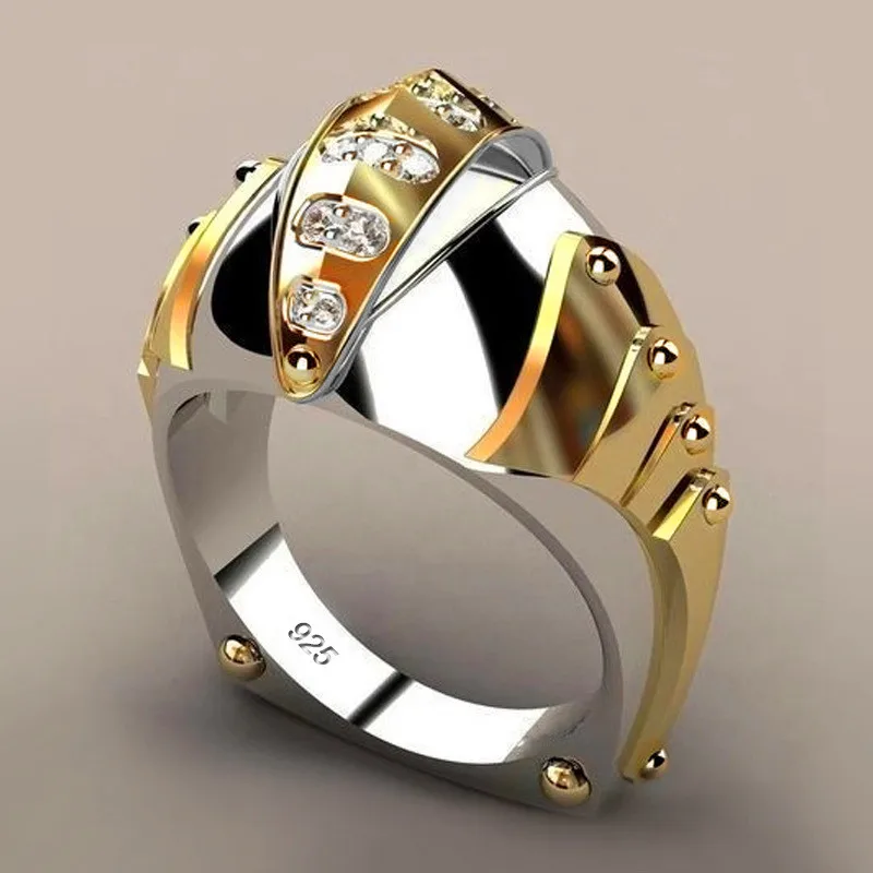 Модное женское кольцо на палец с большим камнем, милое роскошное серебряное Золотое кольцо, обручальное кольцо для женщин