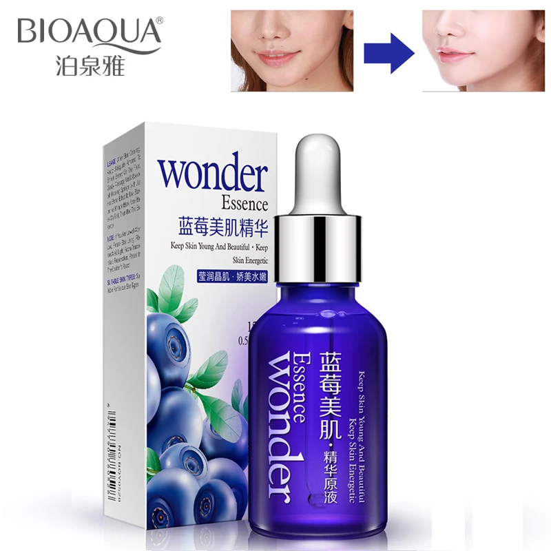 

BIOAQUA Blueberry Hyaluronic Acid Liquid Anti Wrinkle Anti Aging Collagen Essence Whitening Moisturizing Liquid Brand Skin Care