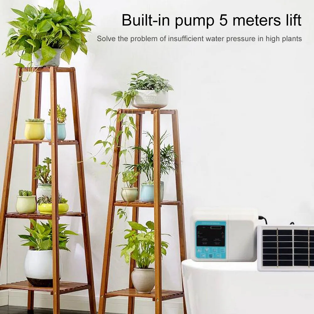 

Drip Irrigation Solar Irrigation System Energy Three Outlets Timed Automatic Watering Device Plant Miniature Diaphragm Pump