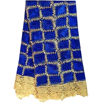 

Free Shipping African French Mesh Net Lace Fabric For India Evening Party Dress Fabrics 2018 New Nigeria Voile Lace Fabric