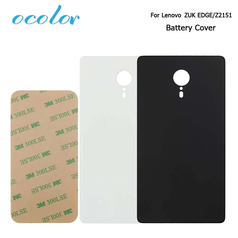 

ocolor For Lenovo ZUK EDGE Z2151 Battery Case +3M Adhesive Bateria Back Cover Replacement For Lenovo ZUK EDGE Z2151 Mobile Phone