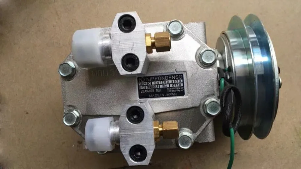 Автоматический компрессор переменного тока для MITSUBISHI QS90 OO15702 AKS200A406 R134A 0472003520 10P15C |