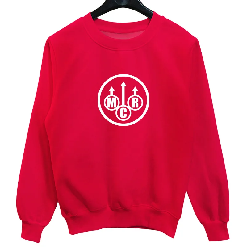La maxpa My Chemical Romance MCR Новый осень-зима модные Для Мужчин Crewneck Толстовки Толстовка