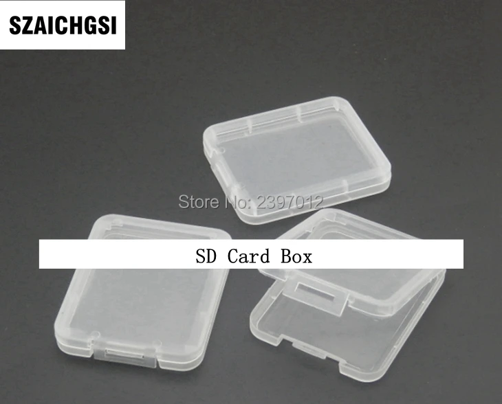 Szaichgsi Cf Tf Xd Sd Card Plastic Case Box Retail Package Packaging