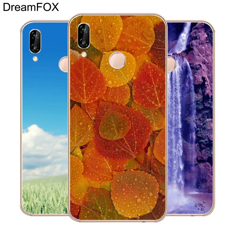 DREAMFOX N159 натуральный Стиль Мягкий ТПУ силиконовый чехол для Huawei Honor 6a 6C 7X9 10 P20 P30 Lite