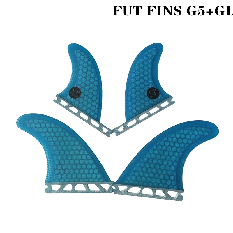 Future Quad Fin синий цвет Surf Fin G5+ GL/G3+ GL доска для серфинга Future Honeycomb плавники для серфинга 4 шт. в комплекте - Цвет: Blue G5withGL