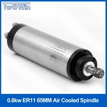 1 шт. 0.8kw четырехтактный двигатель с воздушные охлаждением двигатель шпинделя ER11 220 В ЧПУ шпинделя гравировка фрезерный токарный станок с 4 xbearings