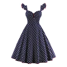 Sisjuly vintage dress women 1950s spring elegant dots button butterfly sleeve party dress summer v neck women vintage dresses