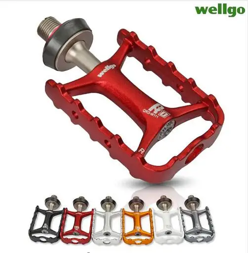 

Wellgo Original M111 Quick Release Non-quick Release Bicycle Pedals Road Bike Ultralight Pedal MTB Cycling Bearing Pedals