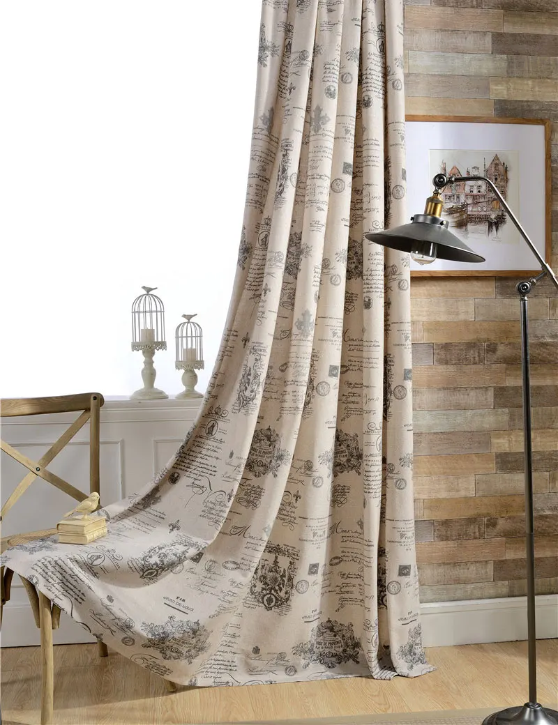 Online kopen wholesale vintage gordijnen gordijnen uit china ...