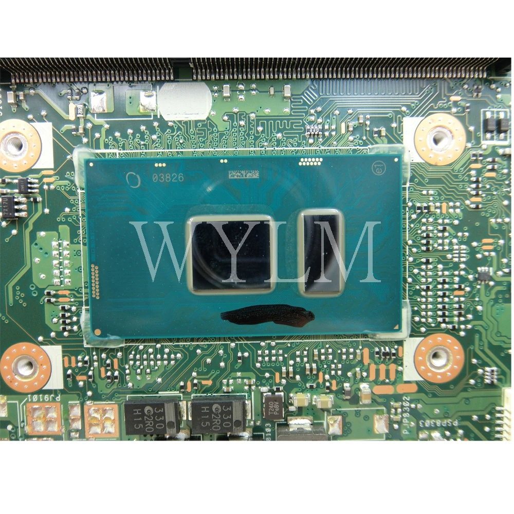  X556UA/X556UJ I3-6100CPU With 4GB DDR3L memory mainboard For ASUS X556UA X556UJ X556U X556UB laptop