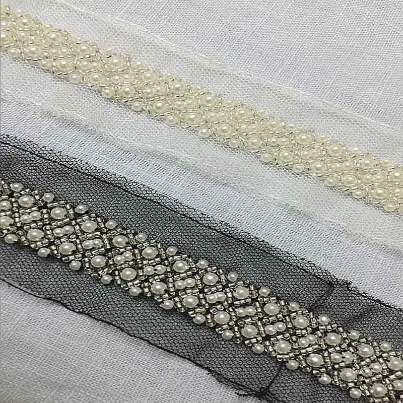 beaded fringe trim for waist belt 1
