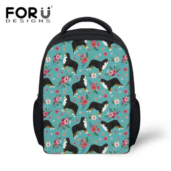 

FORUDESIGNS Cute Dog Printing School Bags for Girls Kawaii Kindergarten Backpack Shoulder Bag Children Schoolbag Mochila Escolar