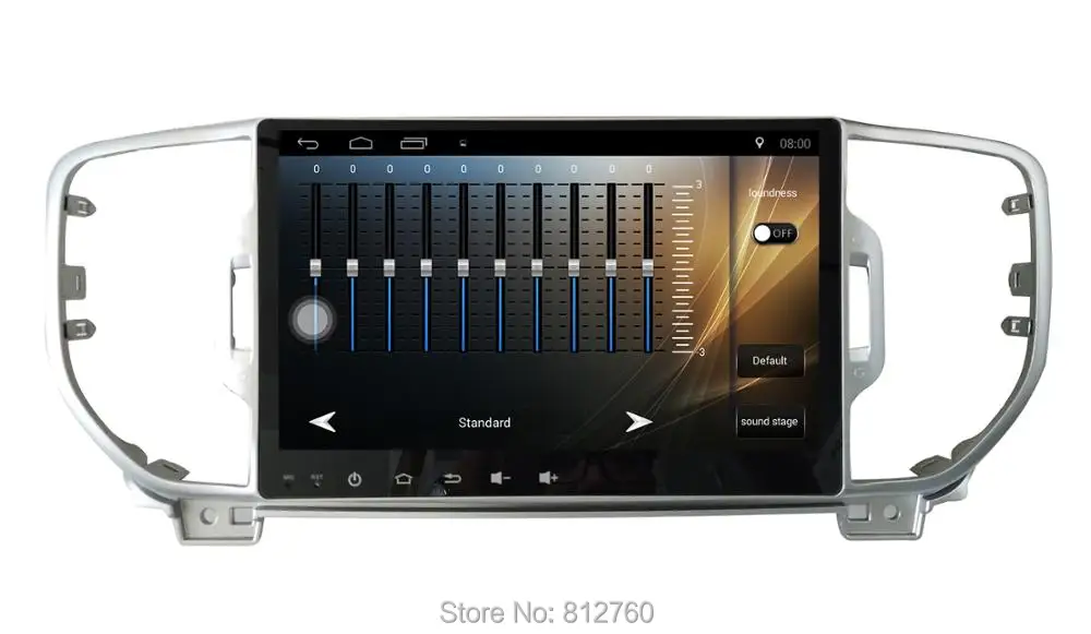 Best 9 inch 2G RAM android 7.1 for Kia sportage 2016 2017 car dvd gps navigation car radio stereo video audio player bluetooth+canbus 5