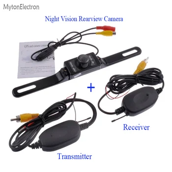 

Wireless Parking Camera Assistance System, Night visionCar Rear View Camera + 2.4GHz Wireless RCA Transmitter Receiver Video Kit