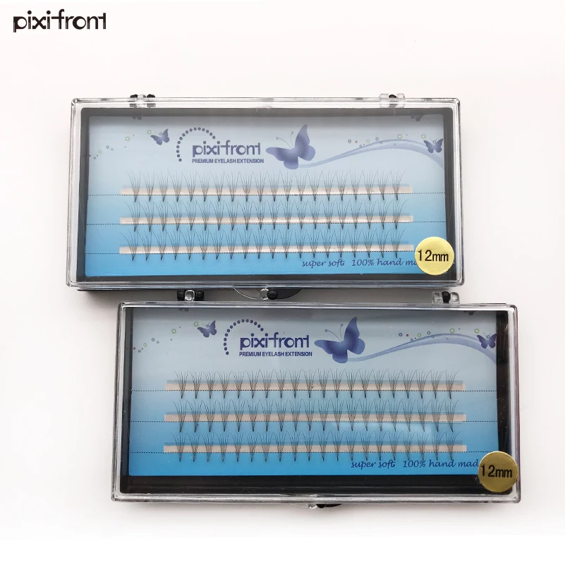 PIXIFRONT 1case 5D Fans eyelashes, Lashes, silk individual false mink eyelash extension 0.07thickness 8-14mm PIXIFRONT 1case 5D Fans eyelashes, Lashes, silk individual false mink eyelash extension 0.07thickness 8-14mm