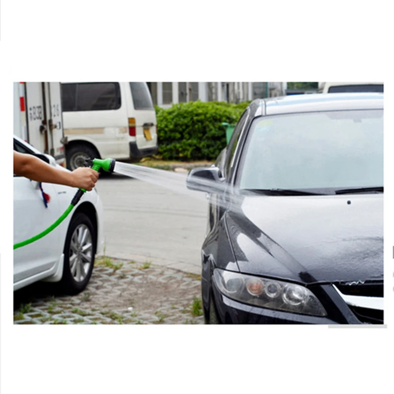 Garden hose magic water hose watering hose flexible expandable reels hose for watering connector Blue Green 25-200FT