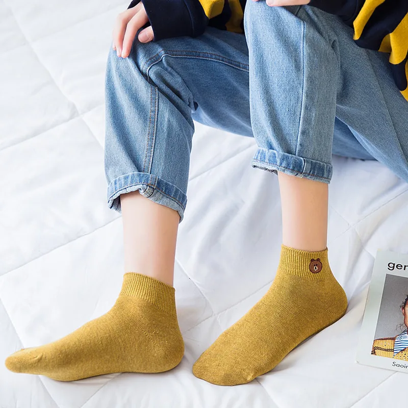 Новинка 2019 года 9 цветов Модные женские носки высокого качества Calcetines