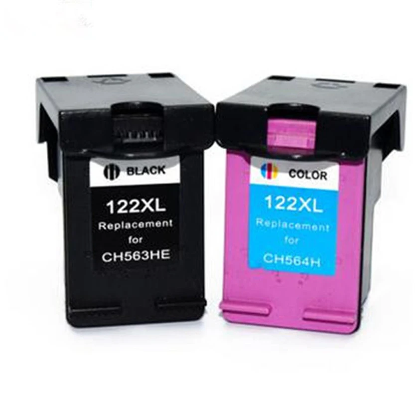 2pk remanufactured for HP122XL HP 122 ink cartridge for HP Deskjet 1050