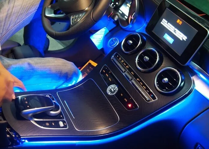 Mercedes C Class Ambient Lighting Dashboard Interior Lights Oem Original Factory Atmosphere Advanced Ambient Light For Mercedes Benz C Class W5 Glc 14