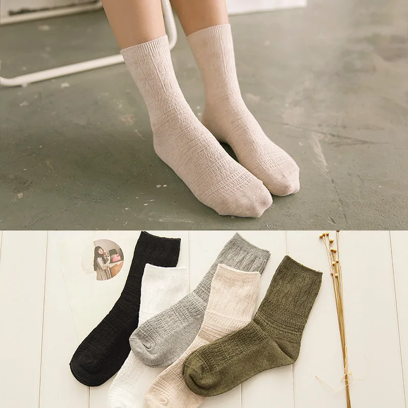 2018 Новое поступление женские носки японский классический стиль Sox для женщин 5