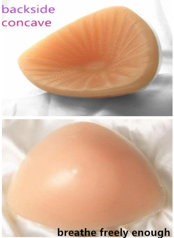 

1x Silicone Breast Form Woman Boob Prosthesis Tits for Mastectomy Breast Cancer Soft Lifelike Mastectomy Drag Queen Plus Size